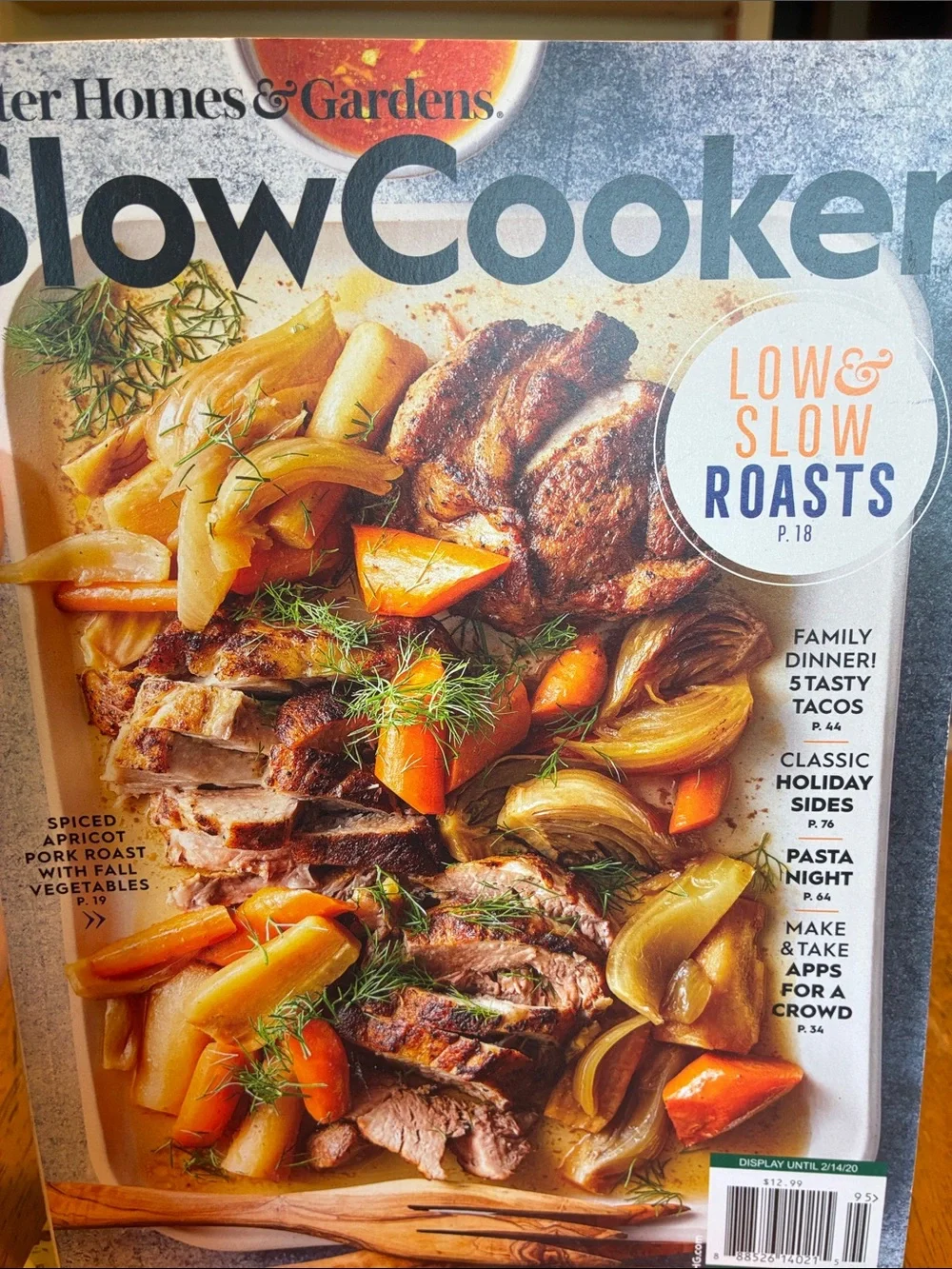 Better Homes & Gardens Grilling recipes & Slow cooker recipes cookbook magazine